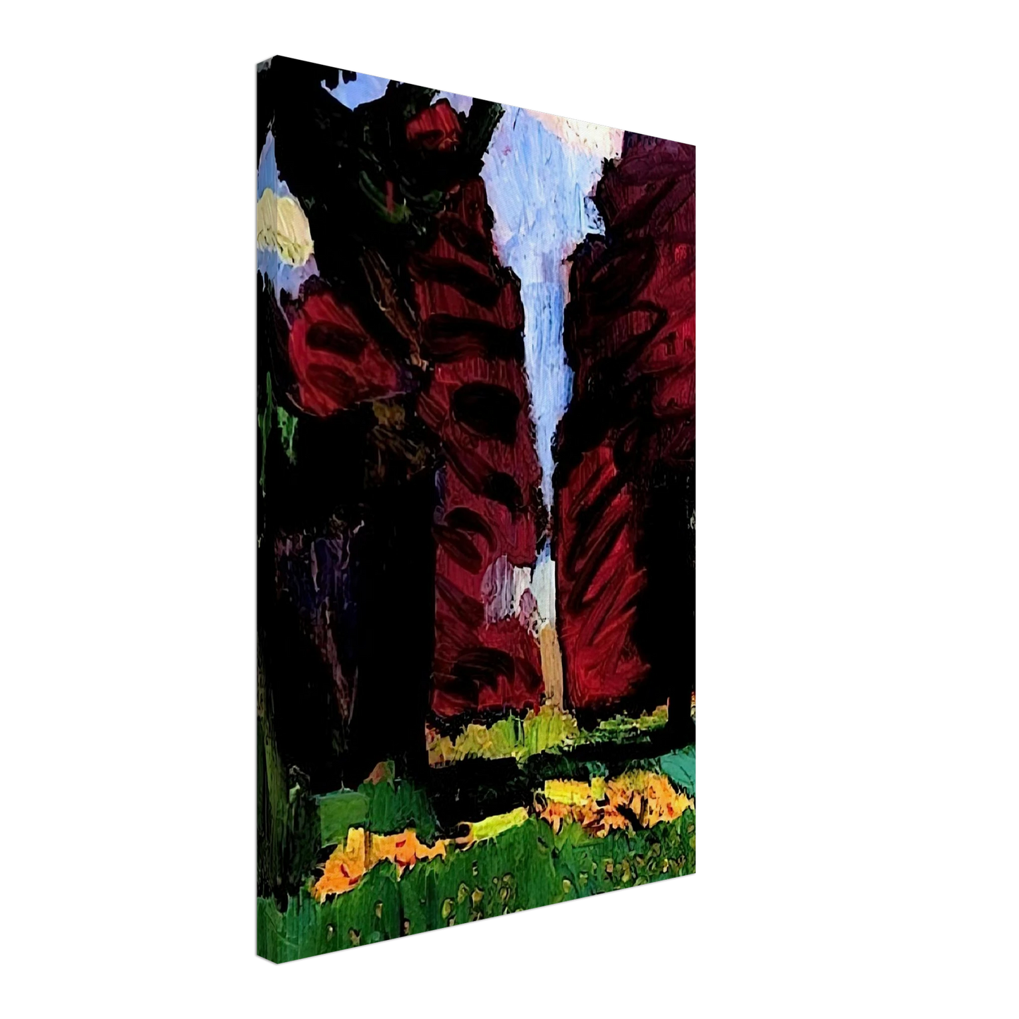 Henri Matisse - COPPER BEECHES 1901 Canvas - 70x100 cm / 28x40 inches-canvas