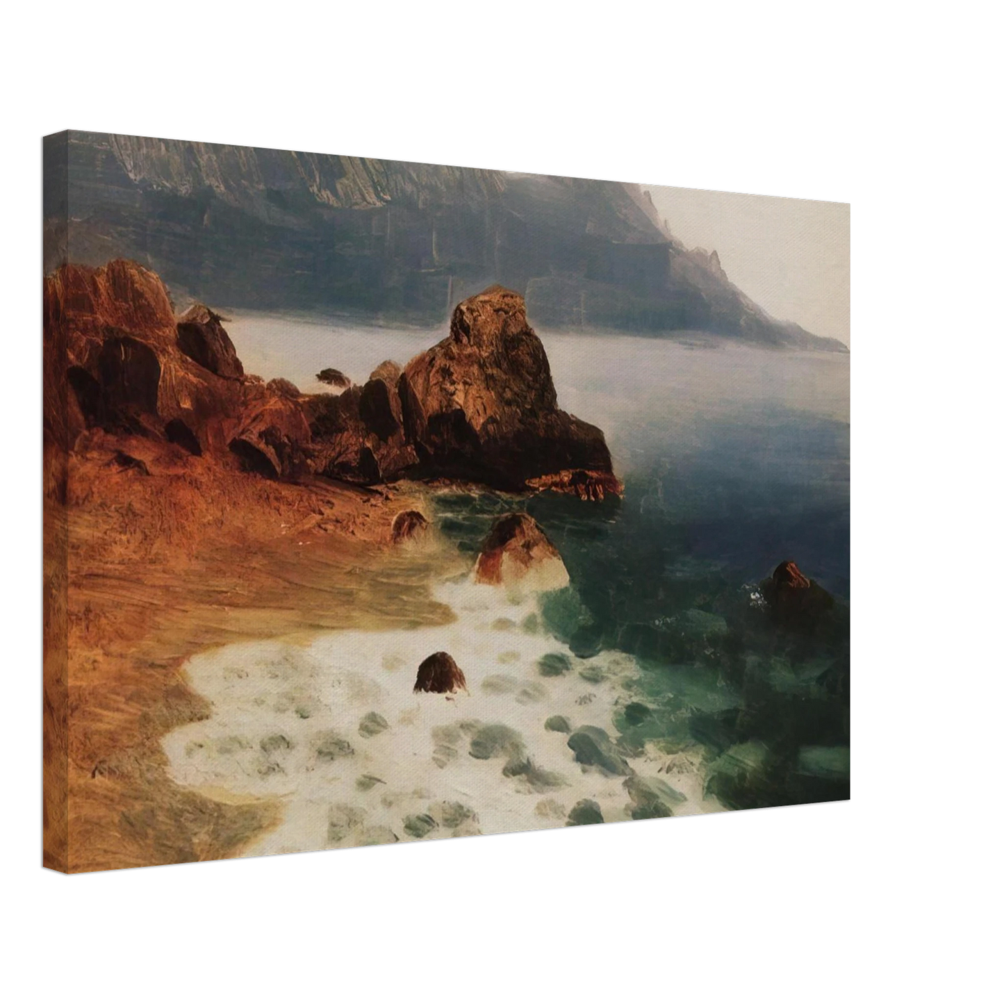 Arkhyp Kuindzhi - Seashore Canvas - 40x60 cm / 16x24 inches-canvas