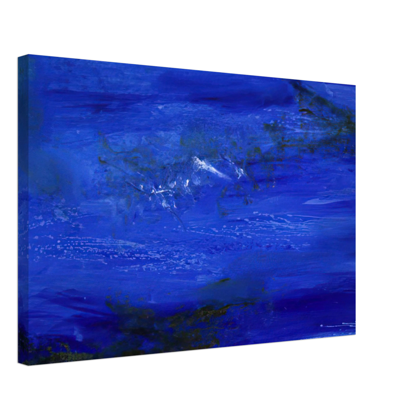 Zao Wou-Ki - 25 10 2002 2002 Canvas - 70x100 cm / 28x40 inches-canvas