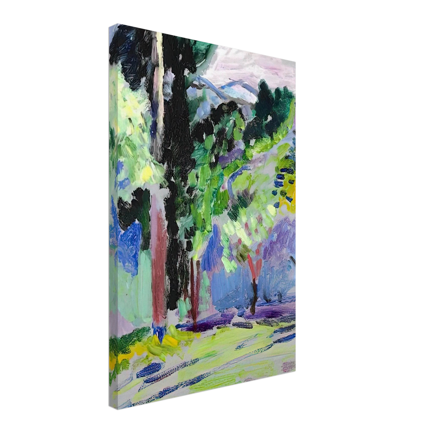 Henri Matisse - PAYSAGE A COLLIOURE 1905 Canvas - 70x100 cm / 28x40 inches-canvas