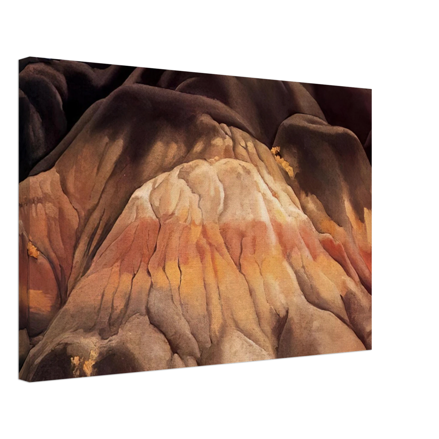 Georgia O'Keeffe - Grey Hills Canvas - 70x100 cm / 28x40 inches-canvas