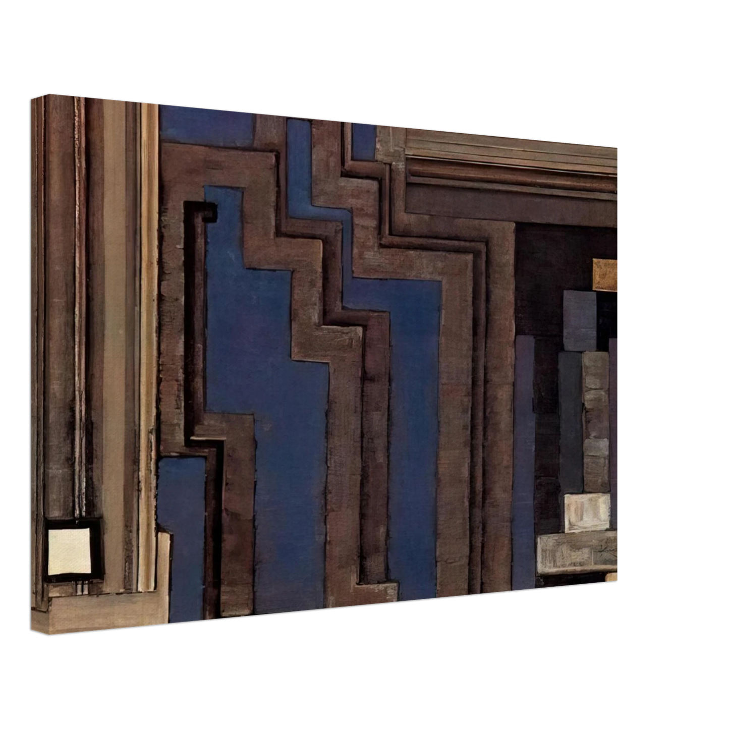 Frantisek Kupka - Two grays I Canvas - 70x100 cm / 28x40 inches-canvas