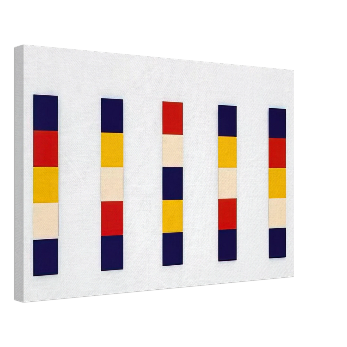 Ellsworth Kelly - Red Yellow Blue White Canvas - 40x60 cm / 16x24 inches-canvas