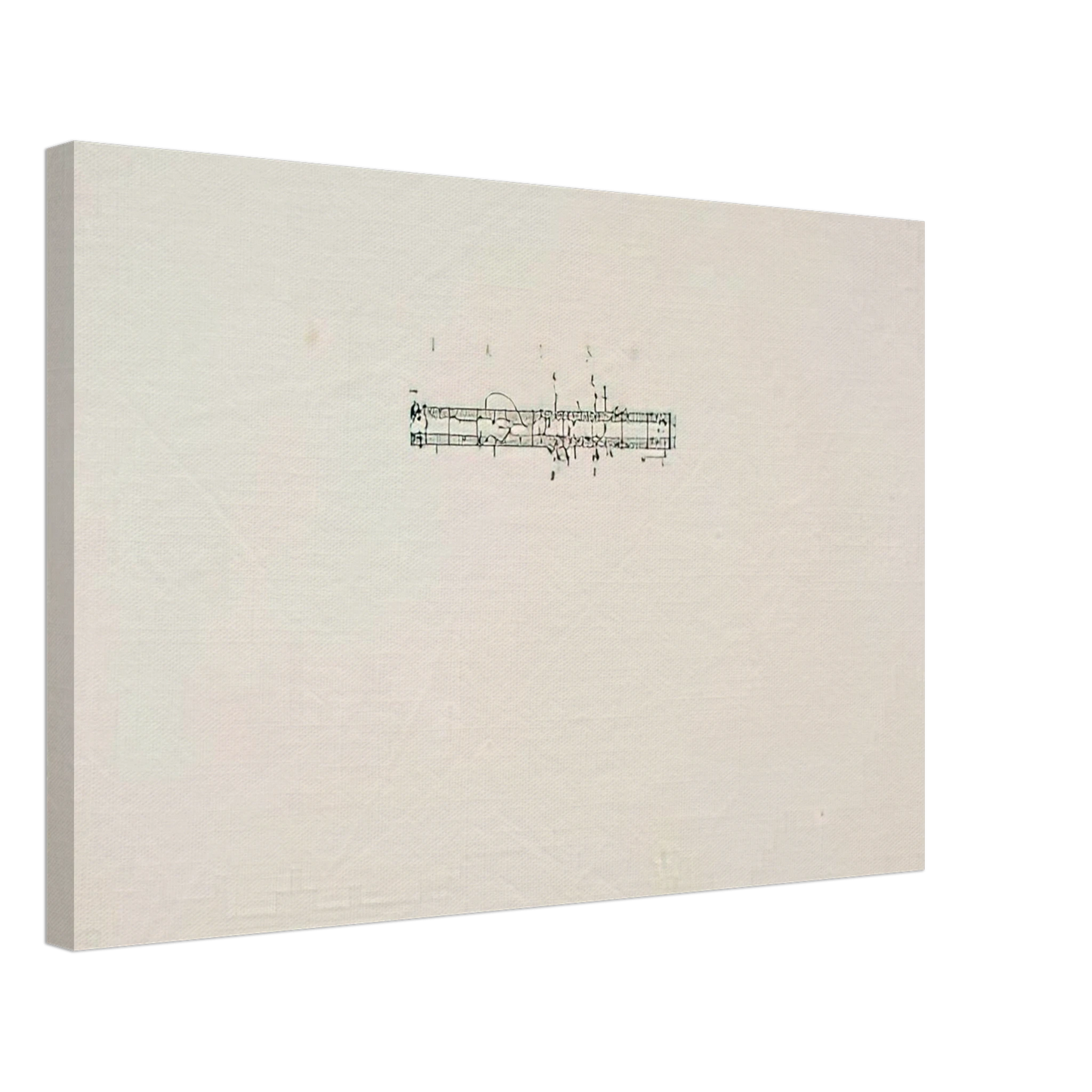 John Cage - Haiku - Neo-Dada Canvas - 70x100 cm / 28x40 inches-canvas