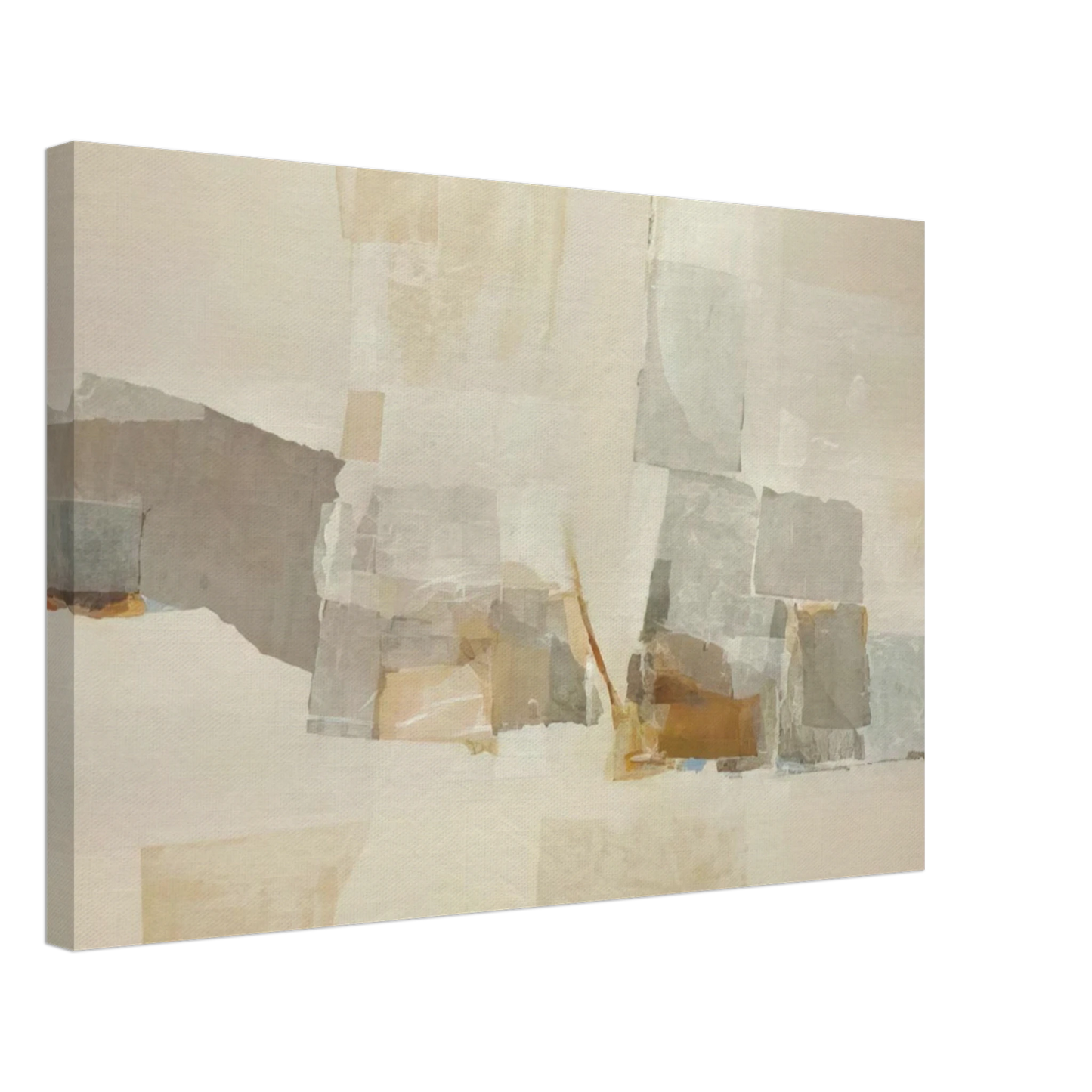 Kenzo Okada - Untitled - 1970 Canvas - 70x100 cm / 28x40 inches-canvas