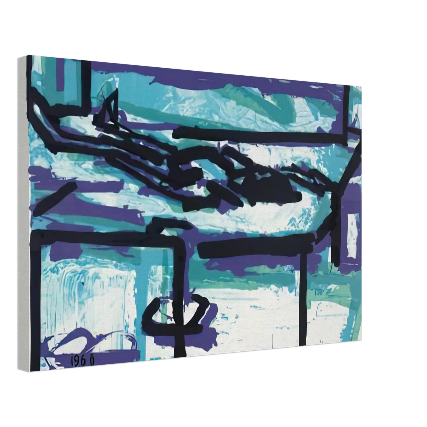 Frank Auerbach - RECLINING FIGURE I Canvas - 70x100 cm / 28x40 inches-canvas