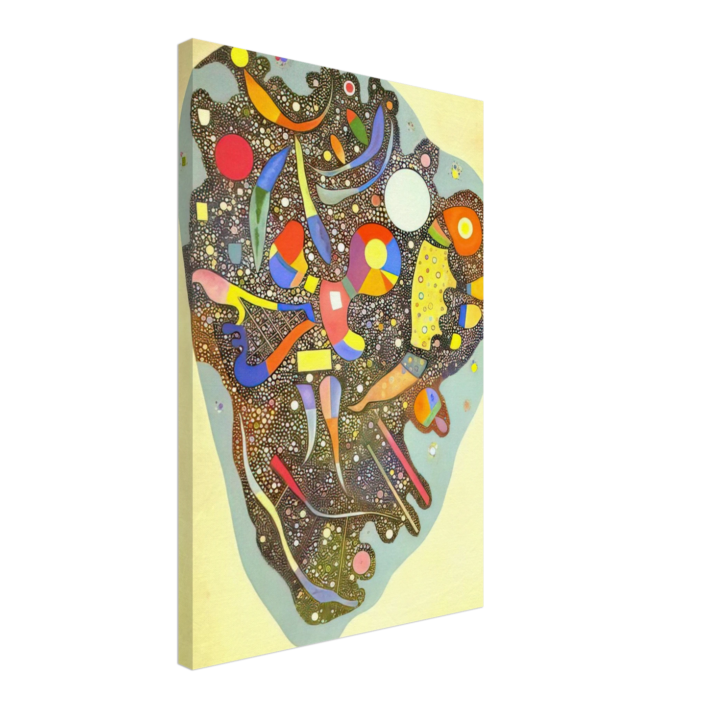 Wassily Kandinsky - COLOURFUL ENSEMBLE 1938 Canvas - 70x100 cm / 28x40 inches-canvas