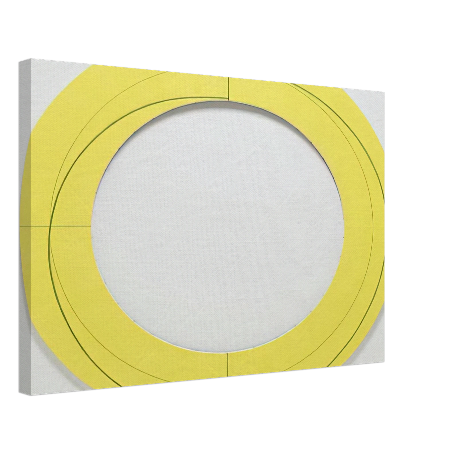 Robert Mangold - RING IMAGE M 2010 Canvas - 70x100 cm / 28x40 inches-canvas