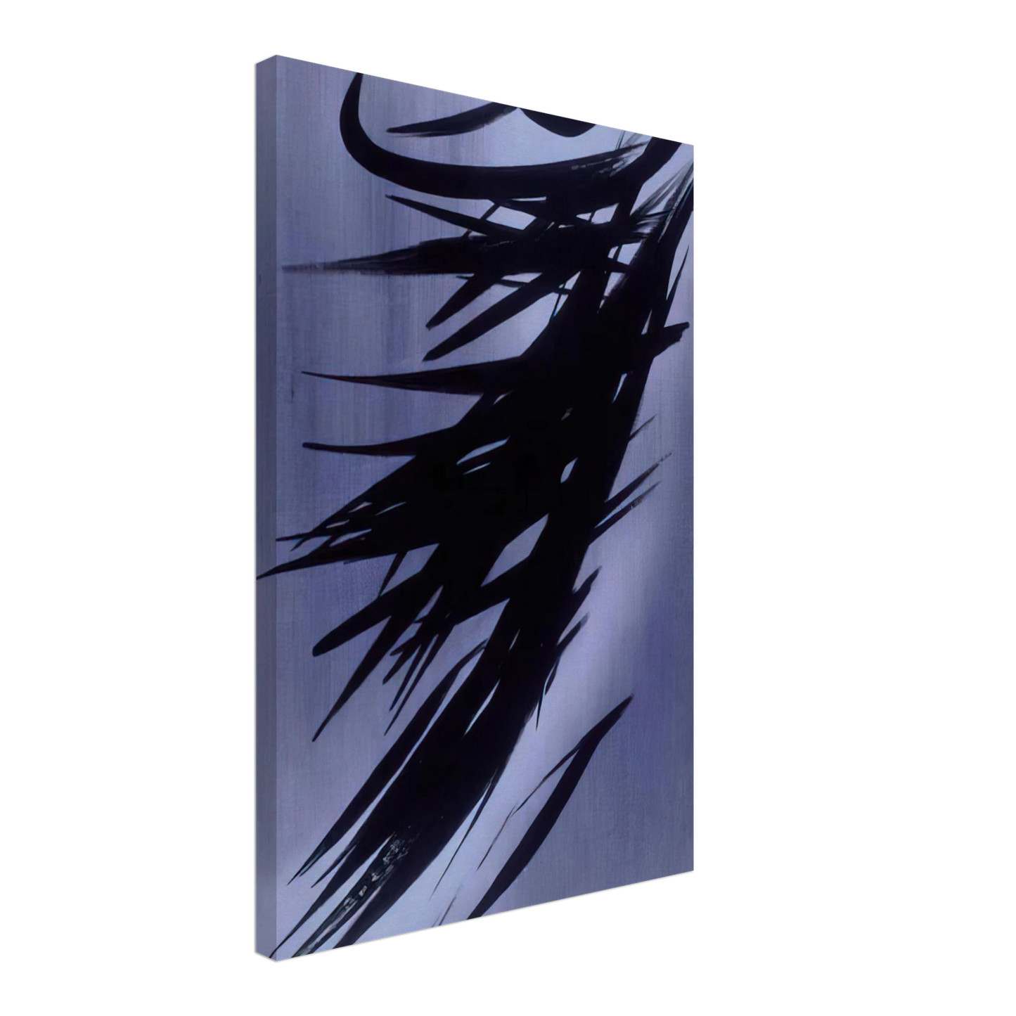 Hans Hartung - Untitled T1958-3 - 1958 Canvas - 70x100 cm / 28x40 inches-canvas