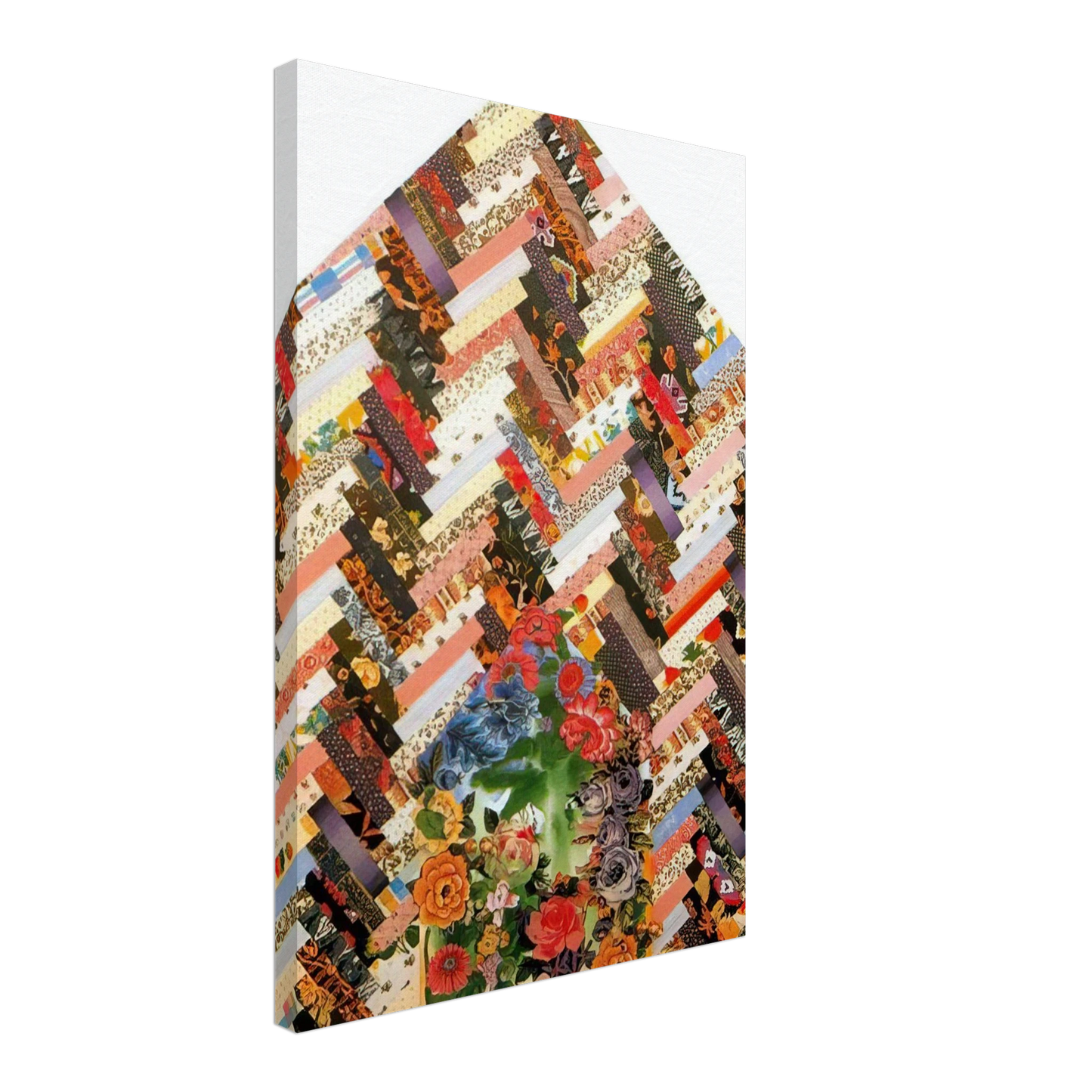 Miriam Schapiro - New Harmony B - PD Pattern and Decoration Canvas - 40x60 cm / 16x24 inches-canvas