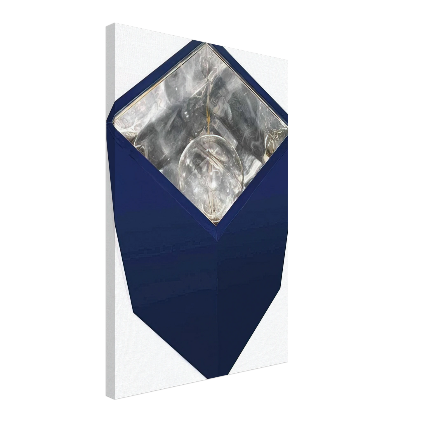 Alighiero Boetti - LAMPADA ANNUALE 1967 Canvas - 70x100 cm / 28x40 inches-canvas