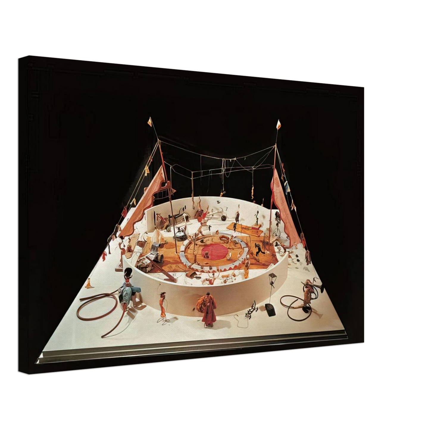 Alexander Calder - CALDER S CIRCUS 1931 Canvas - 40x60 cm / 16x24 inches-canvas