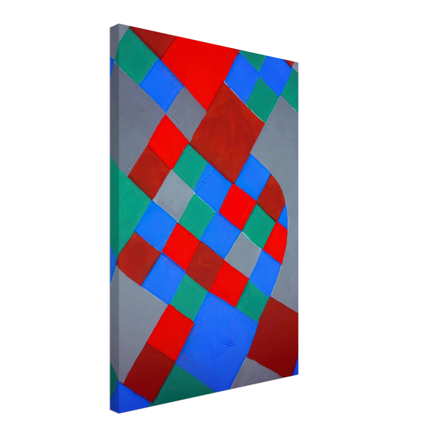 Sonia Delaunay - WORD POETRY POETRY OF COLORS Canvas - 70x100 cm / 28x40 inches-canvas