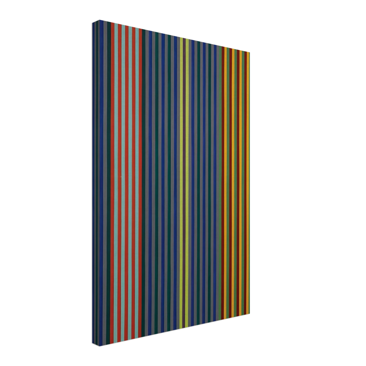 Gene Davis - Split Beat - 1965 Canvas - 70x100 cm / 28x40 inches-canvas