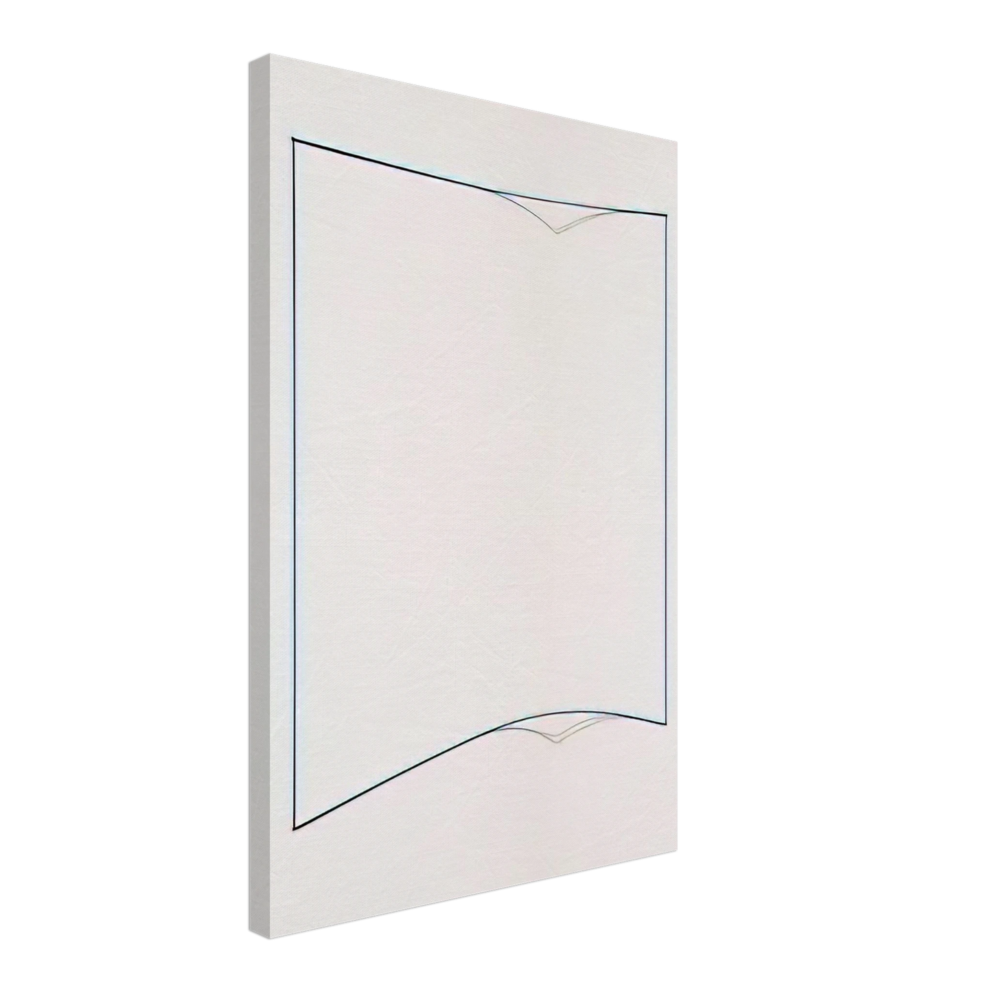 Fred Sandback - Blue Day-glo Corner Piece - 1968 Canvas - 40x60 cm / 16x24 inches-canvas