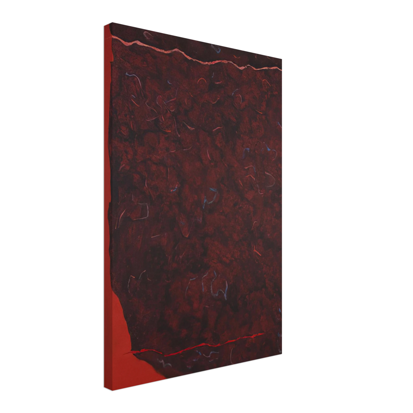 Theodoros Stamos - Edge of Burning Brush - 1986 Canvas - 70x100 cm / 28x40 inches-canvas