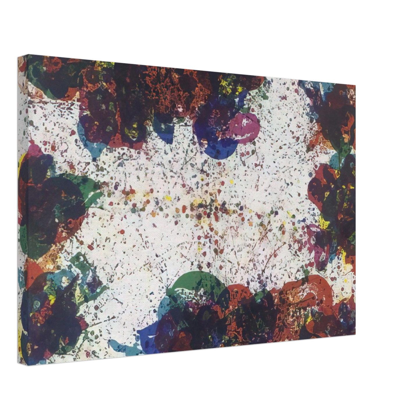 Sam Francis - Coral Lyre Nine Canvas - 70x100 cm / 28x40 inches-canvas