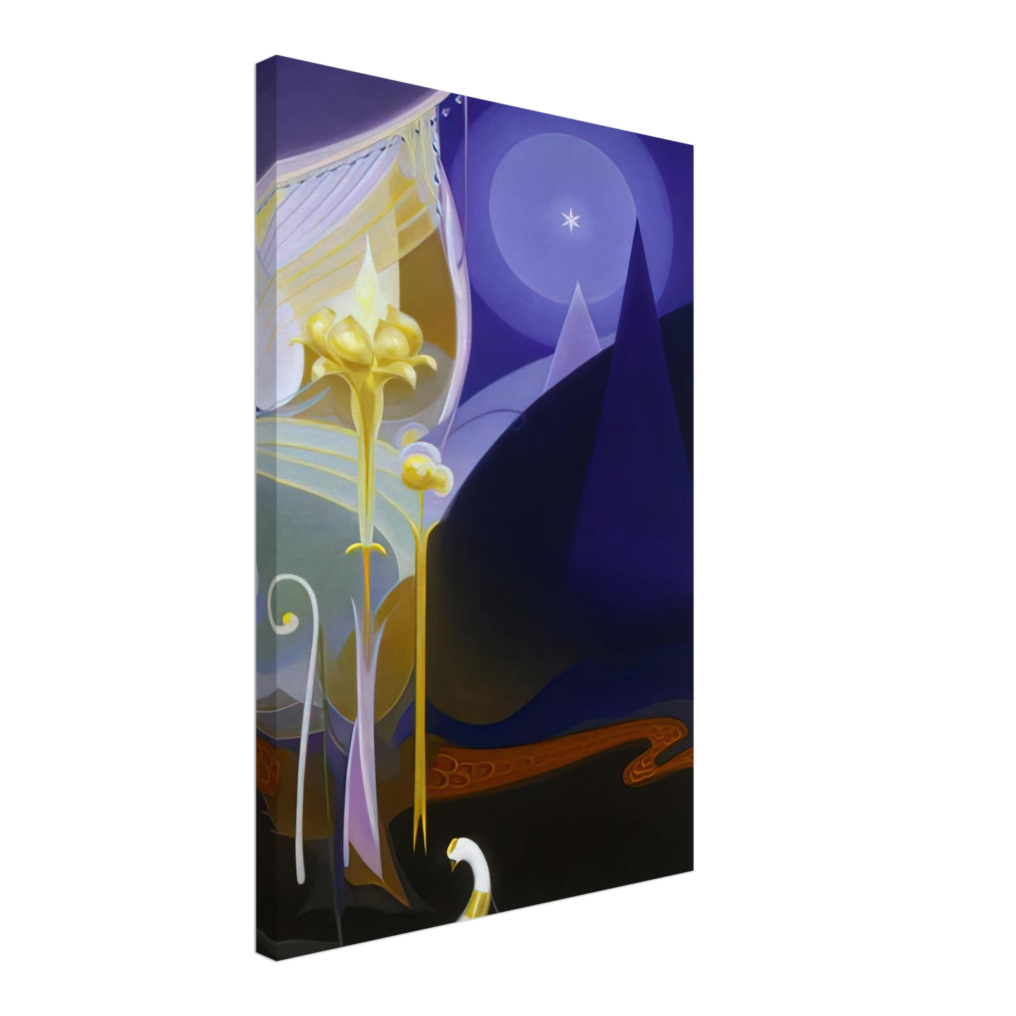 Agnes Lawrence Pelton - Untitled - 1931 Canvas - 40x60 cm / 16x24 inches-canvas