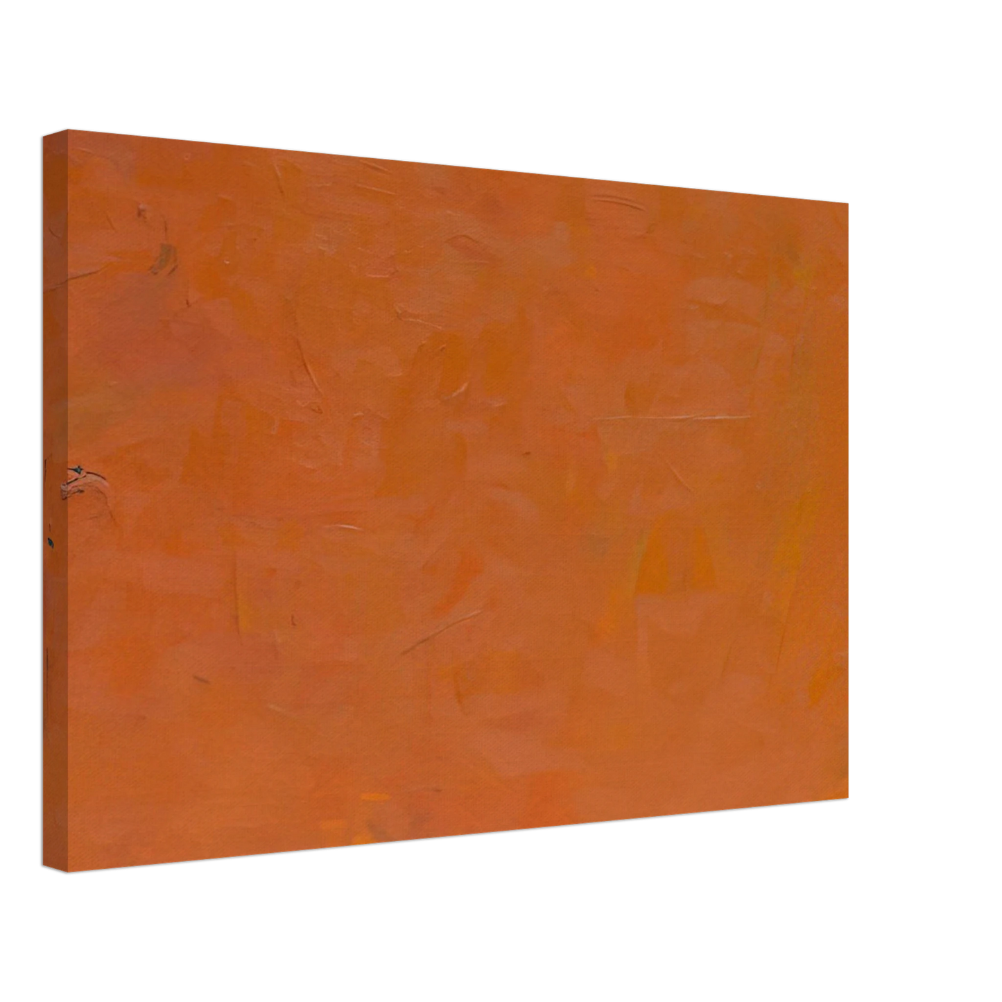 Robert Ryman - Untitled Orange Painting - 1955 Canvas - 70x100 cm / 28x40 inches-canvas