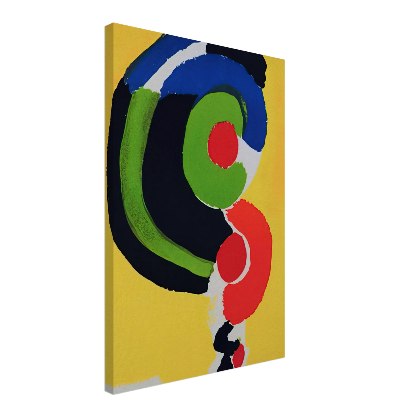 Sonia Delaunay - COMPOSITION FOR XXE SIECLE Canvas - 70x100 cm / 28x40 inches-canvas