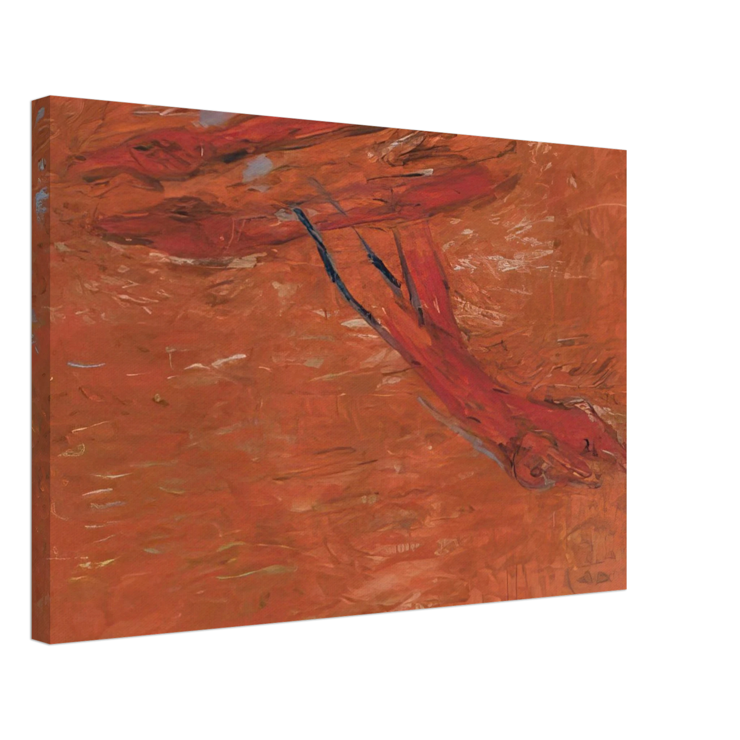 Susan Rothenberg - AUGUST 17TH 1998 Canvas - 70x100 cm / 28x40 inches-canvas