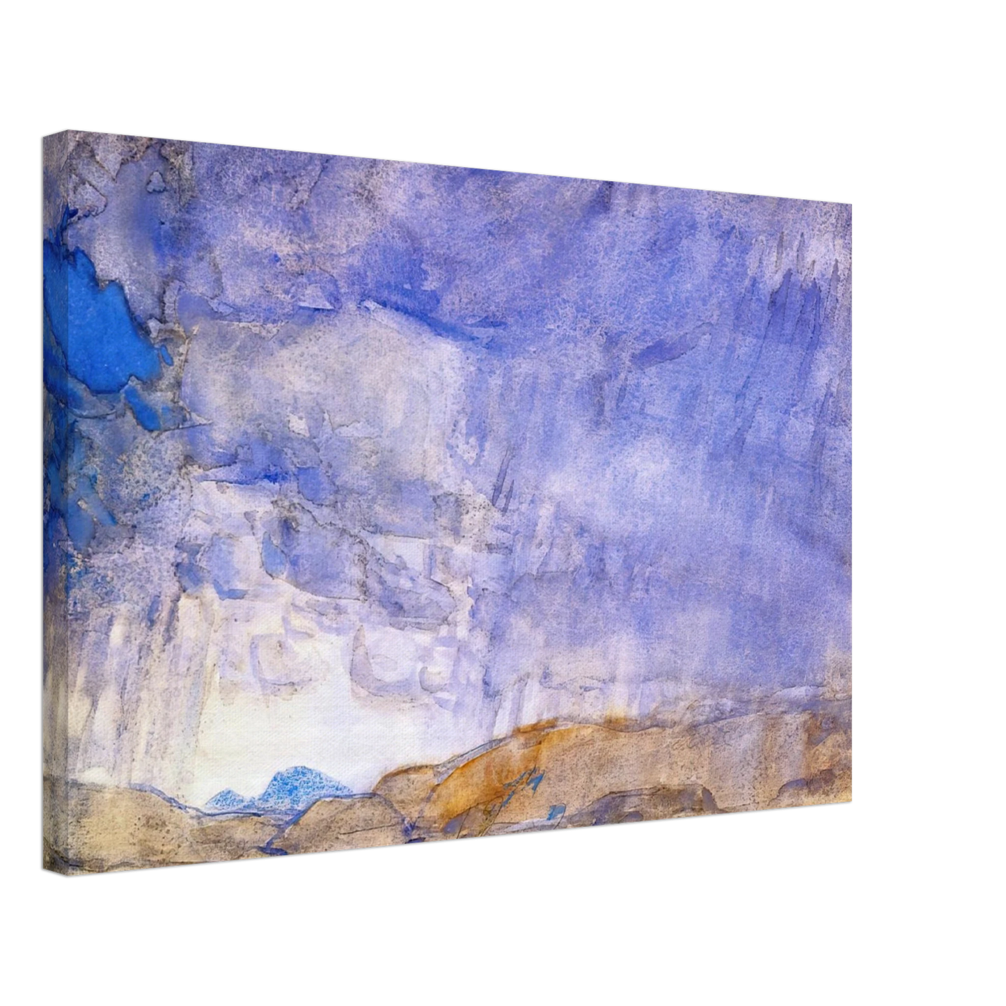 Childe Hassam - Thunderstorm on the Oregon Trail Canvas - 40x60 cm / 16x24 inches-canvas