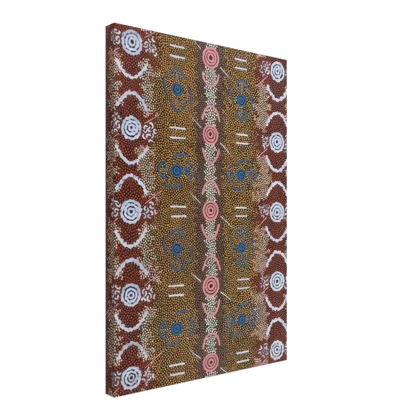 Clifford Possum Tjapaltjarri - Honey Ant Dreaming - 1993 Canvas - 40x60 cm / 16x24 inches-canvas