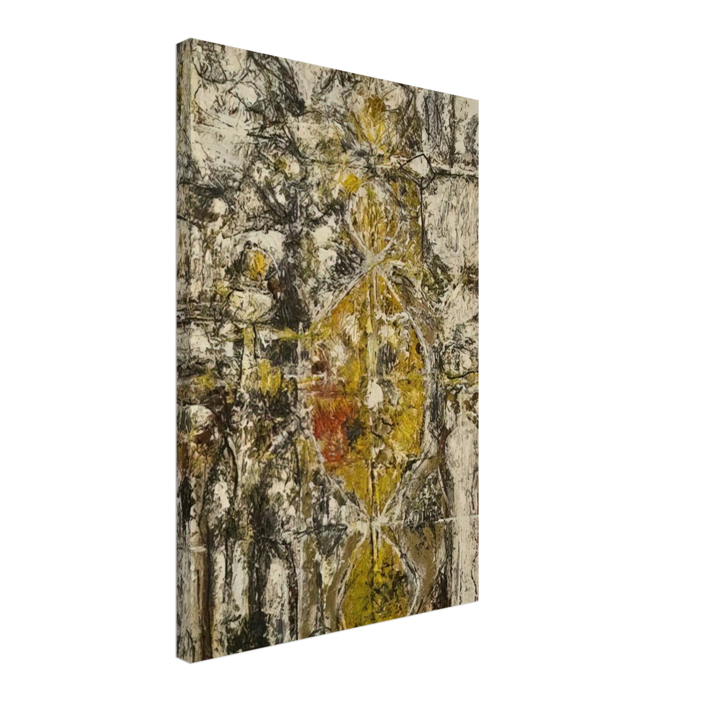 Richard Pousette-Dart - Cascella II - 1952 Canvas - 40x60 cm / 16x24 inches-canvas