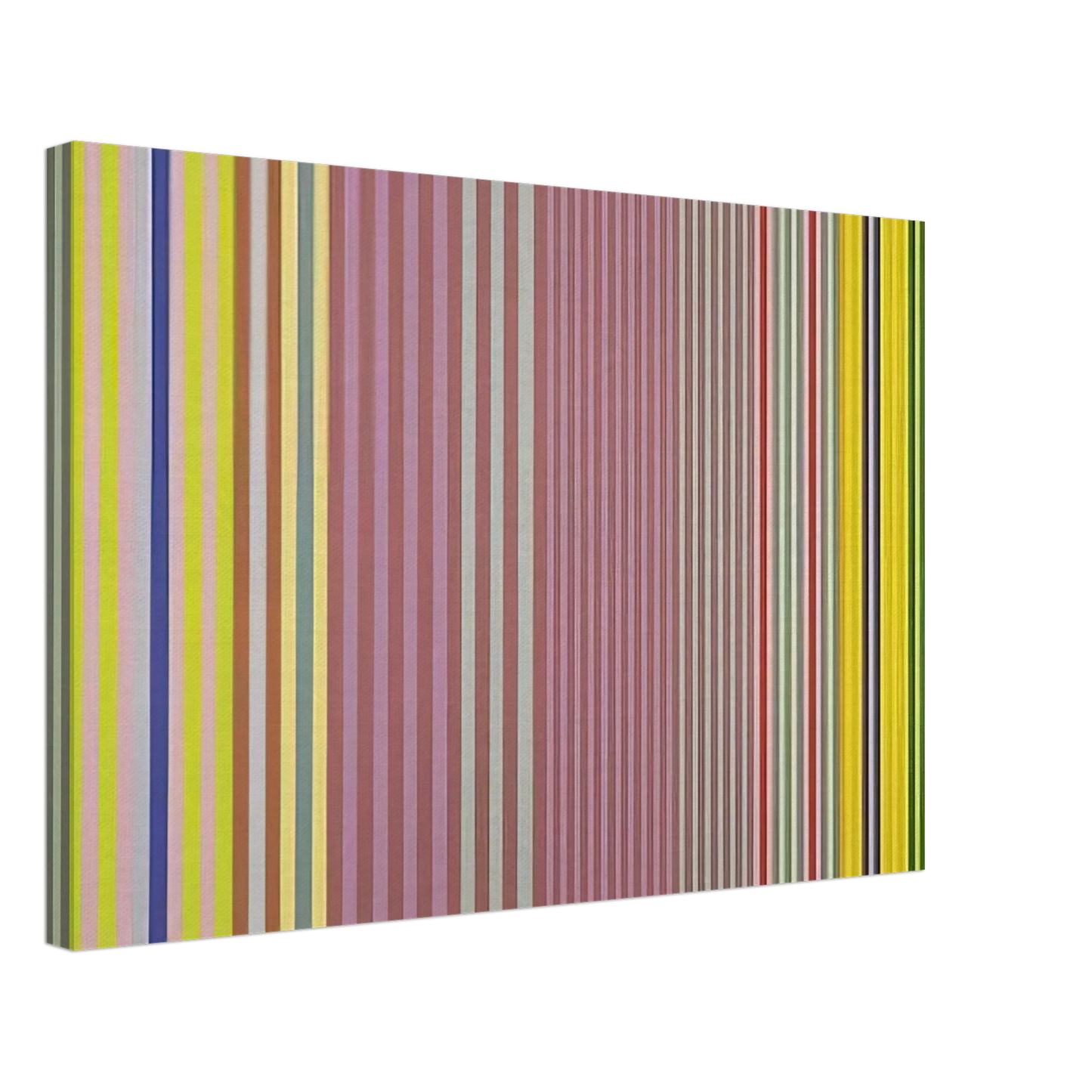 Gene Davis - Halifax - 1969 Canvas - 40x60 cm / 16x24 inches-canvas