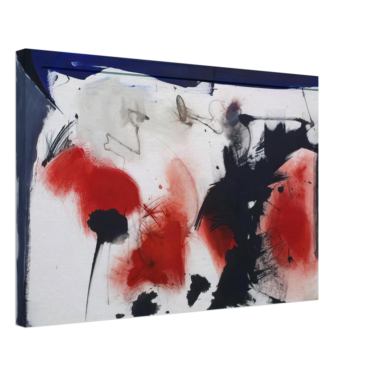 Hassel Smith - Untitled #10 - 1986 Canvas - 70x100 cm / 28x40 inches-canvas