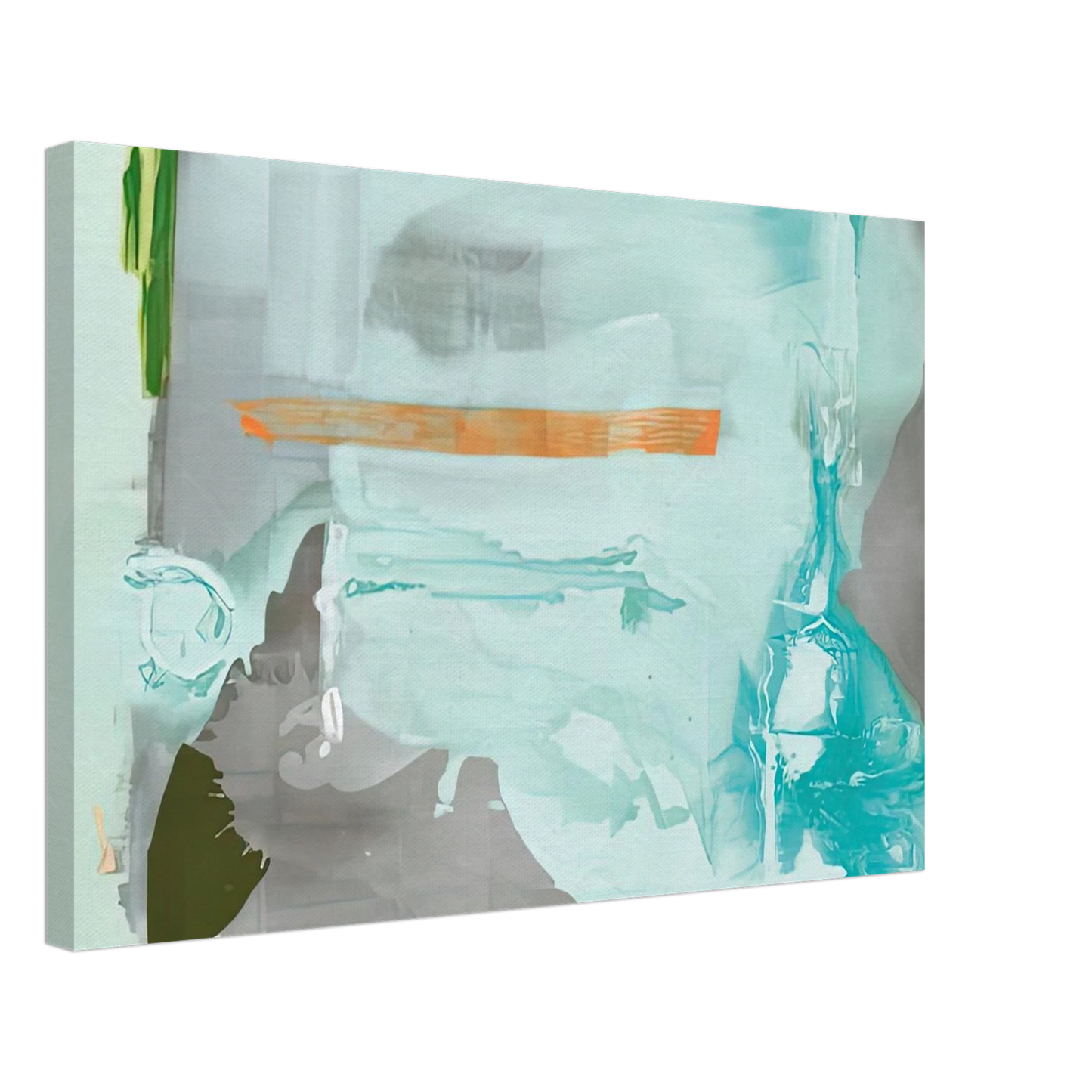 Helen Frankenthaler - Poseidon, 1990- Canvas - 40x60 cm / 16x24 inches-canvas