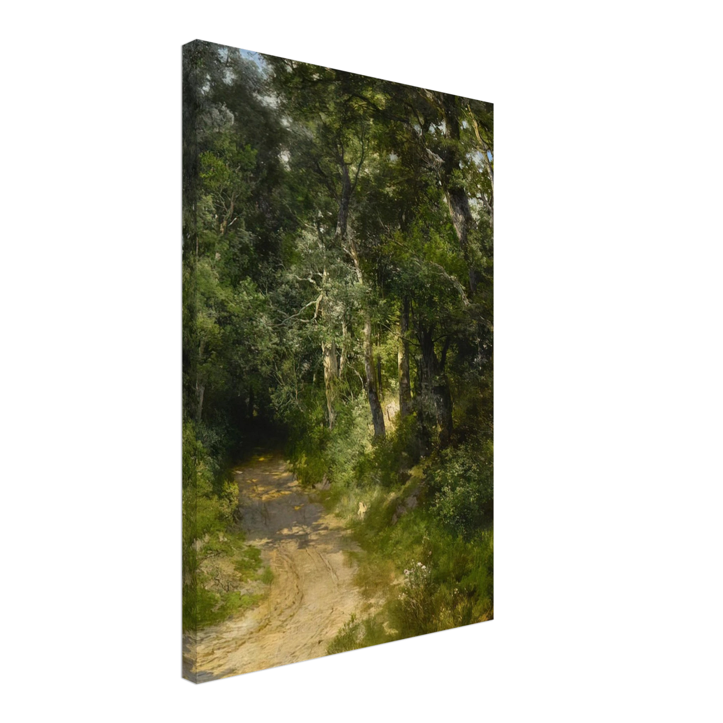 Thomas Moran - Cockington Lane near Torquay England Canvas - 70x100 cm / 28x40 inches-canvas