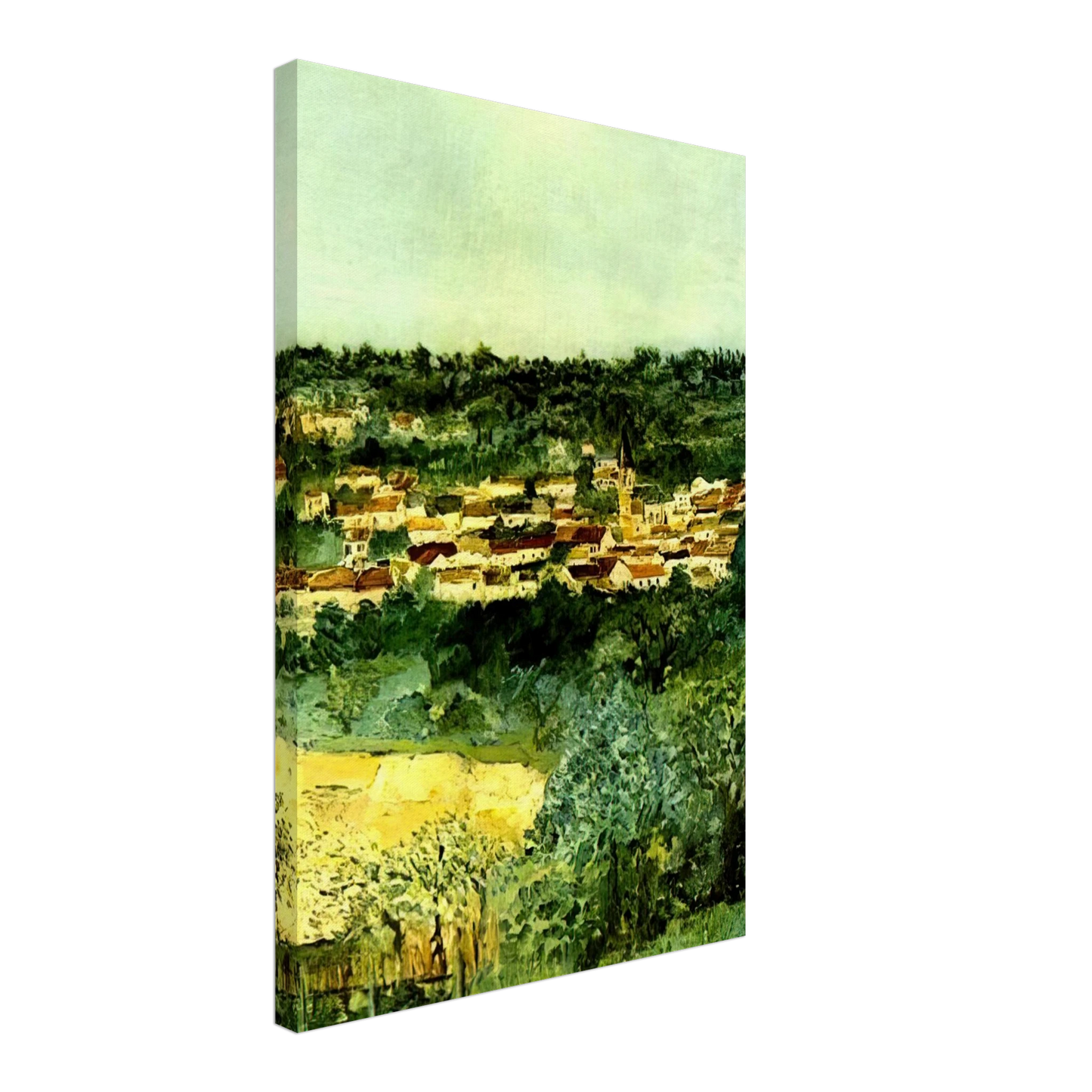 Maurice Utrillo - VIEW OF MONTMAGNY Canvas - 70x100 cm / 28x40 inches-canvas
