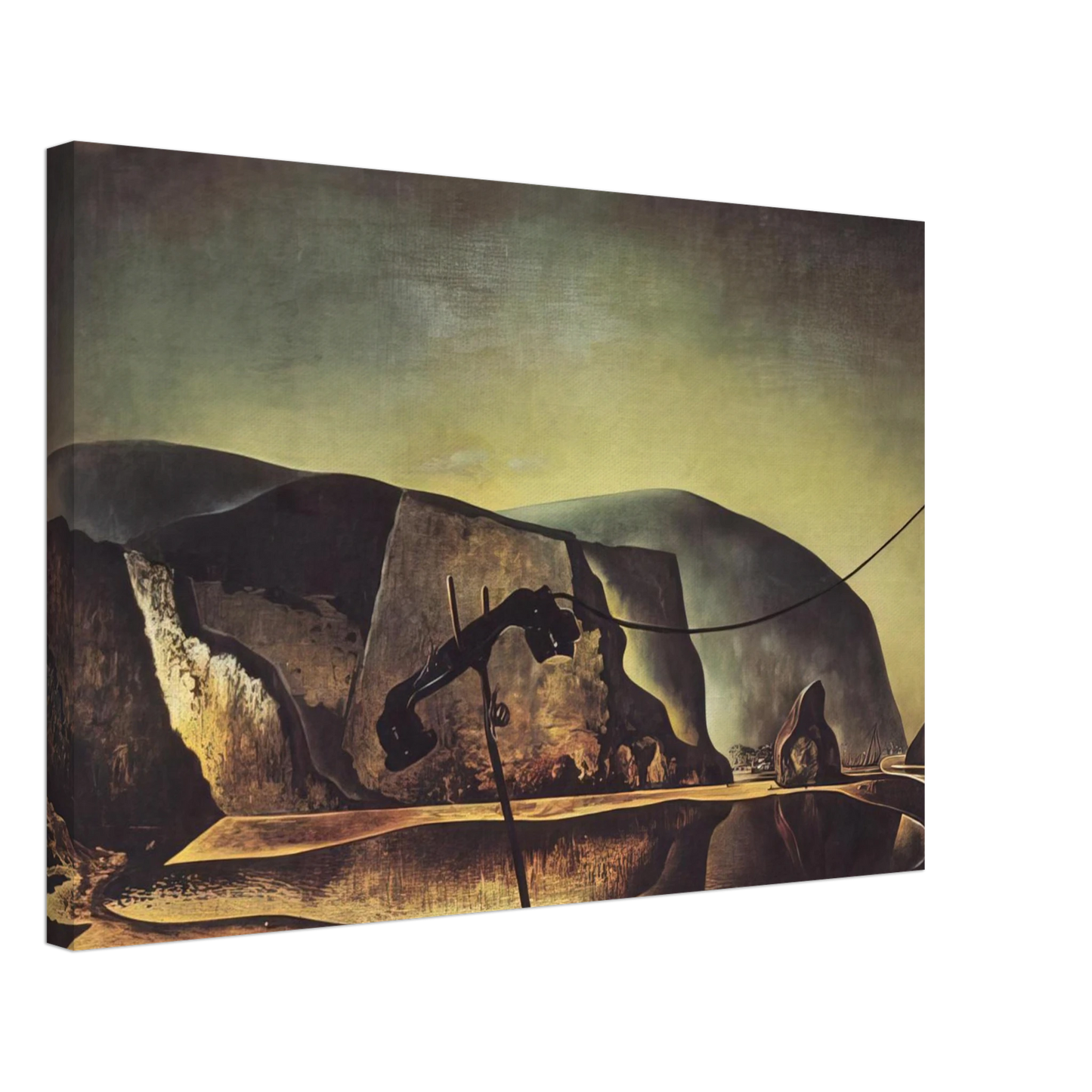 Salvador Dali - MOUNTAIN LAKE Canvas - 40x60 cm / 16x24 inches-canvas
