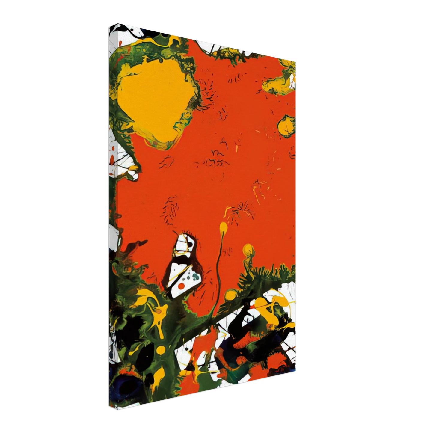 Sam Francis - Untitled SFP94-127 SFF 1797 Canvas - 40x60 cm / 16x24 inches-canvas