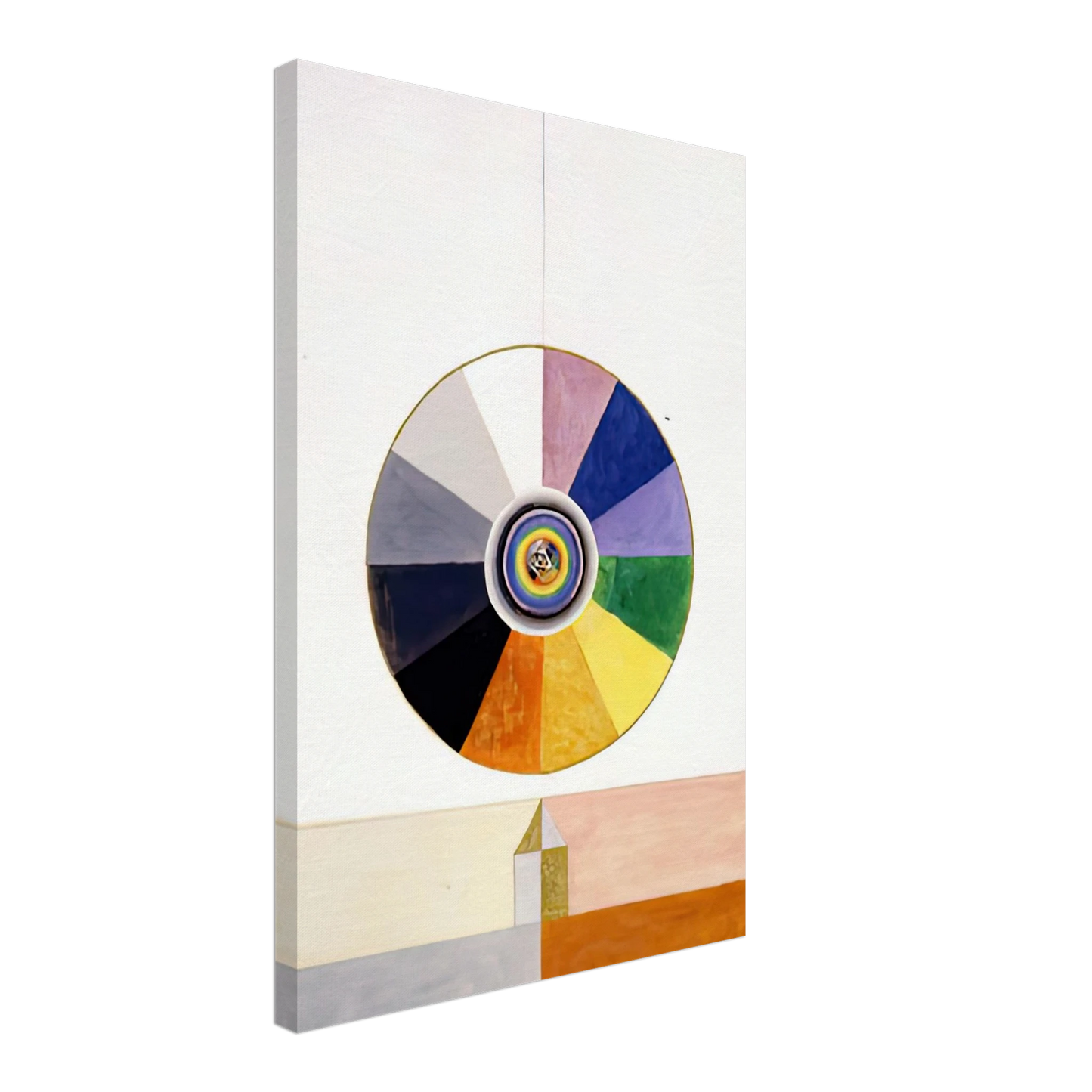 Hilma af Klint - SERIES VII NO 7D 1920 Canvas - 40x60 cm / 16x24 inches-canvas