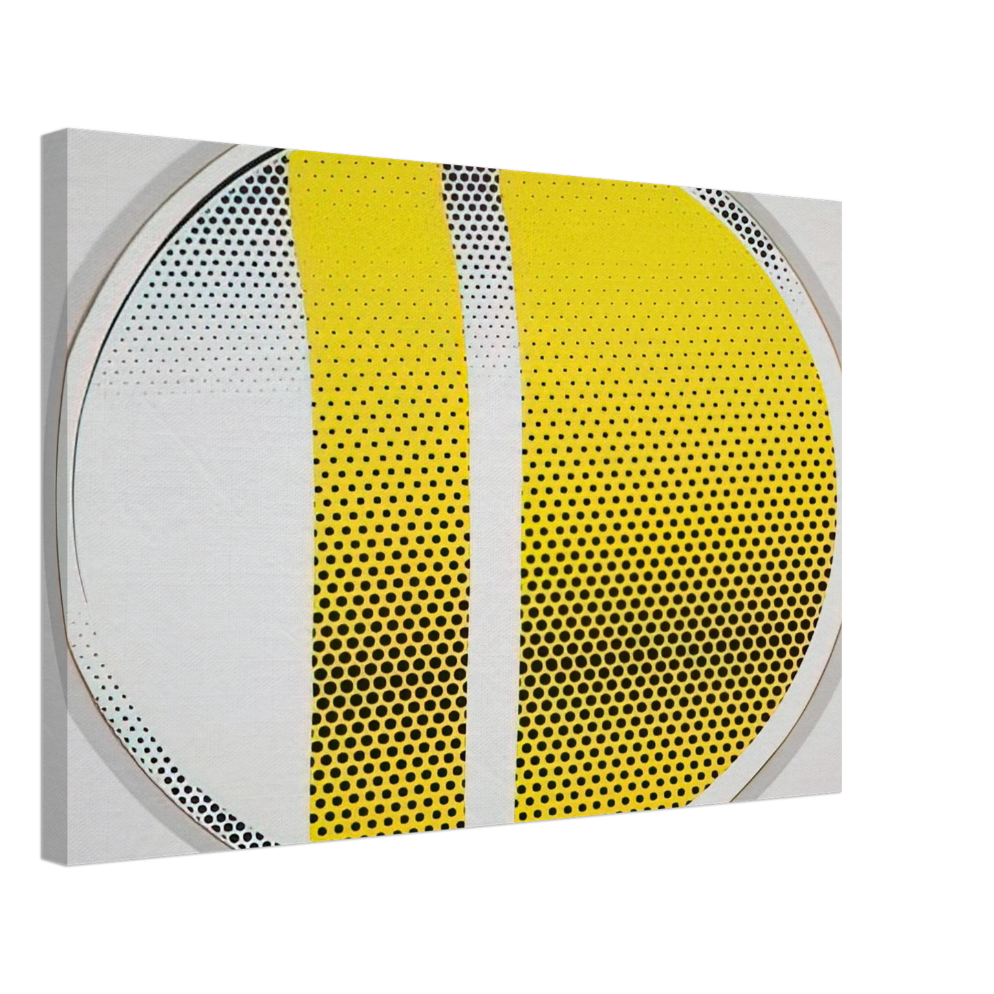 Roy Lichtenstein - MIRROR 4 1970 3 Canvas - 40x60 cm / 16x24 inches-canvas