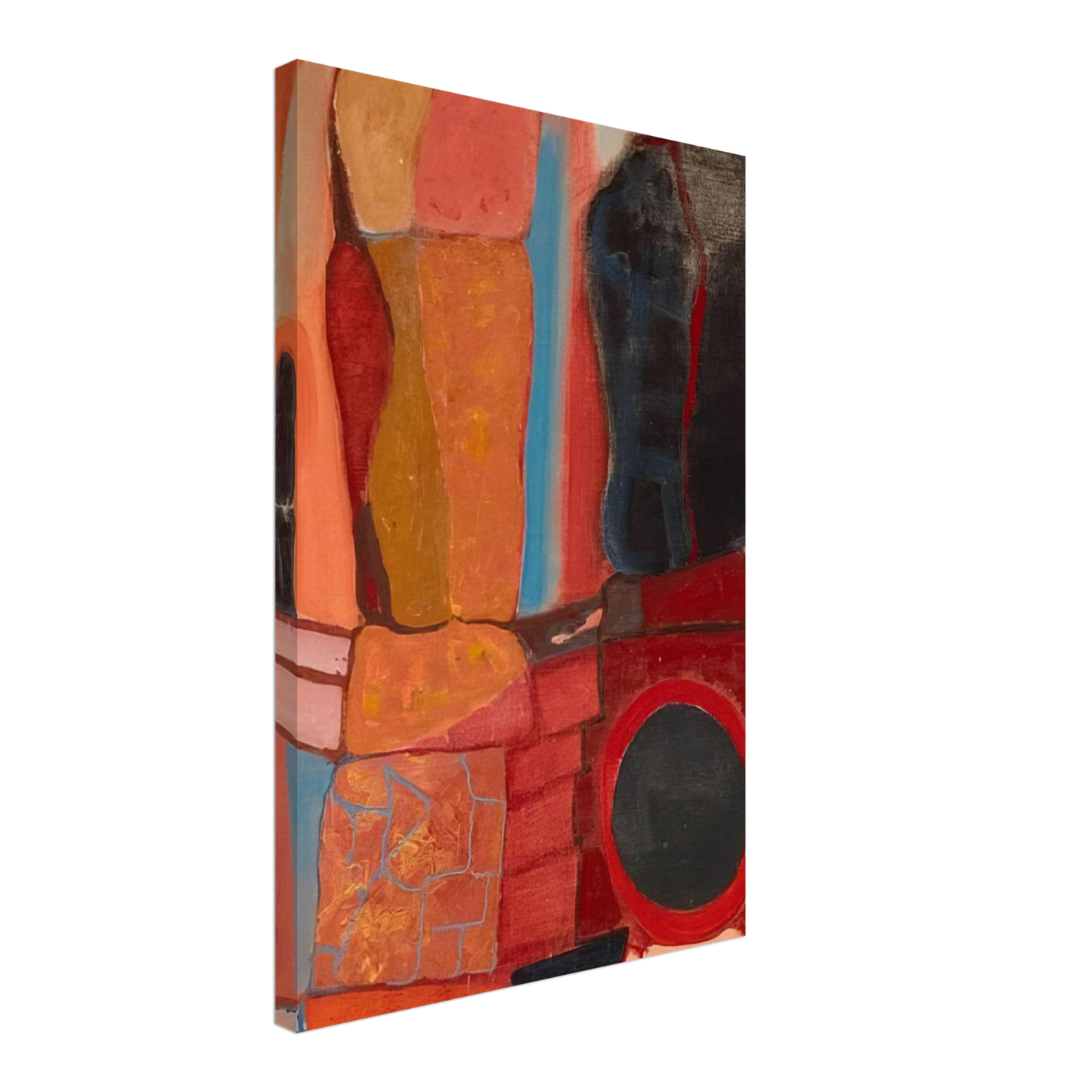 John Ferren - Rock Totems - 1948 Canvas - 40x60 cm / 16x24 inches-canvas
