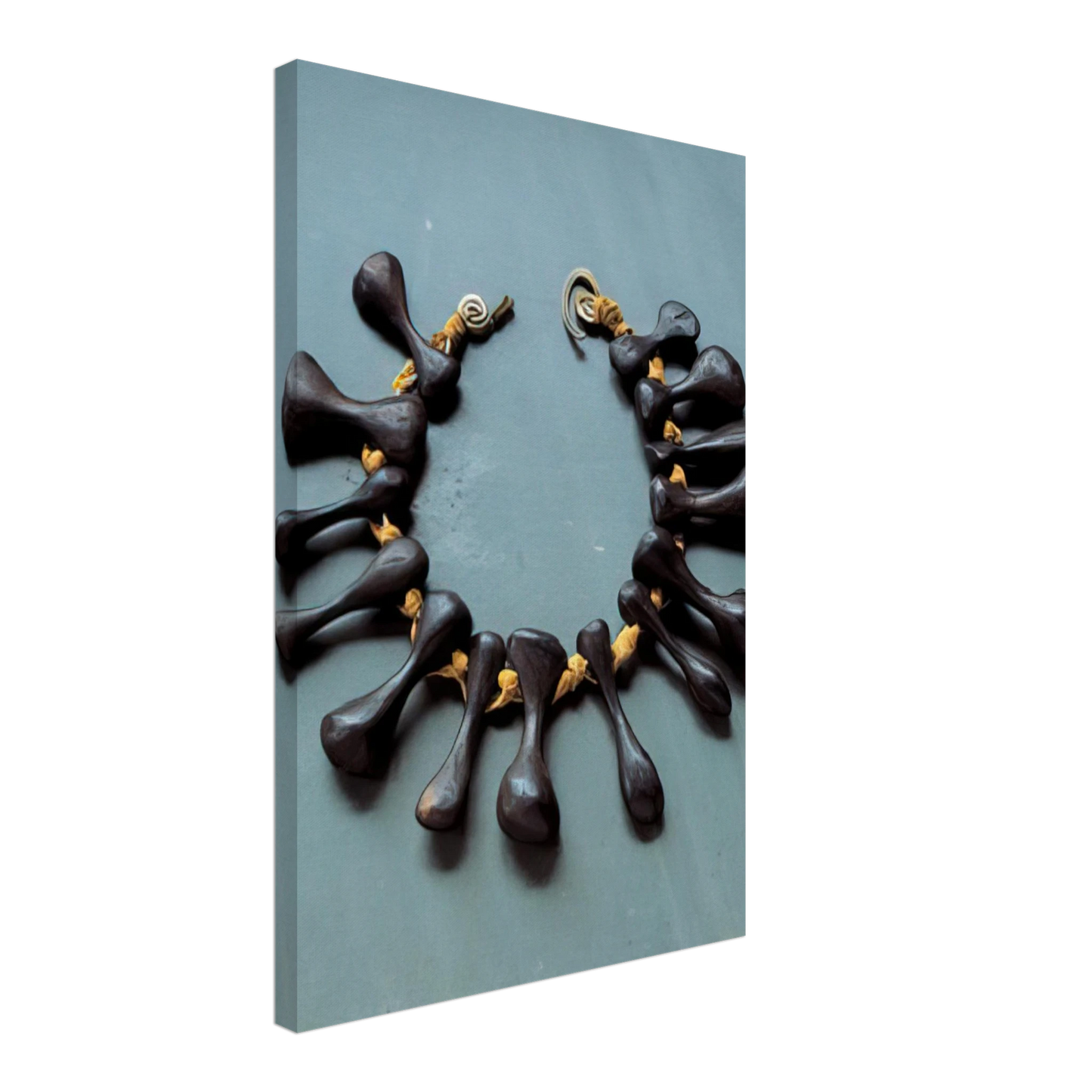 Alexander Calder - BONES NECKLACE 1940 Canvas - 70x100 cm / 28x40 inches-canvas