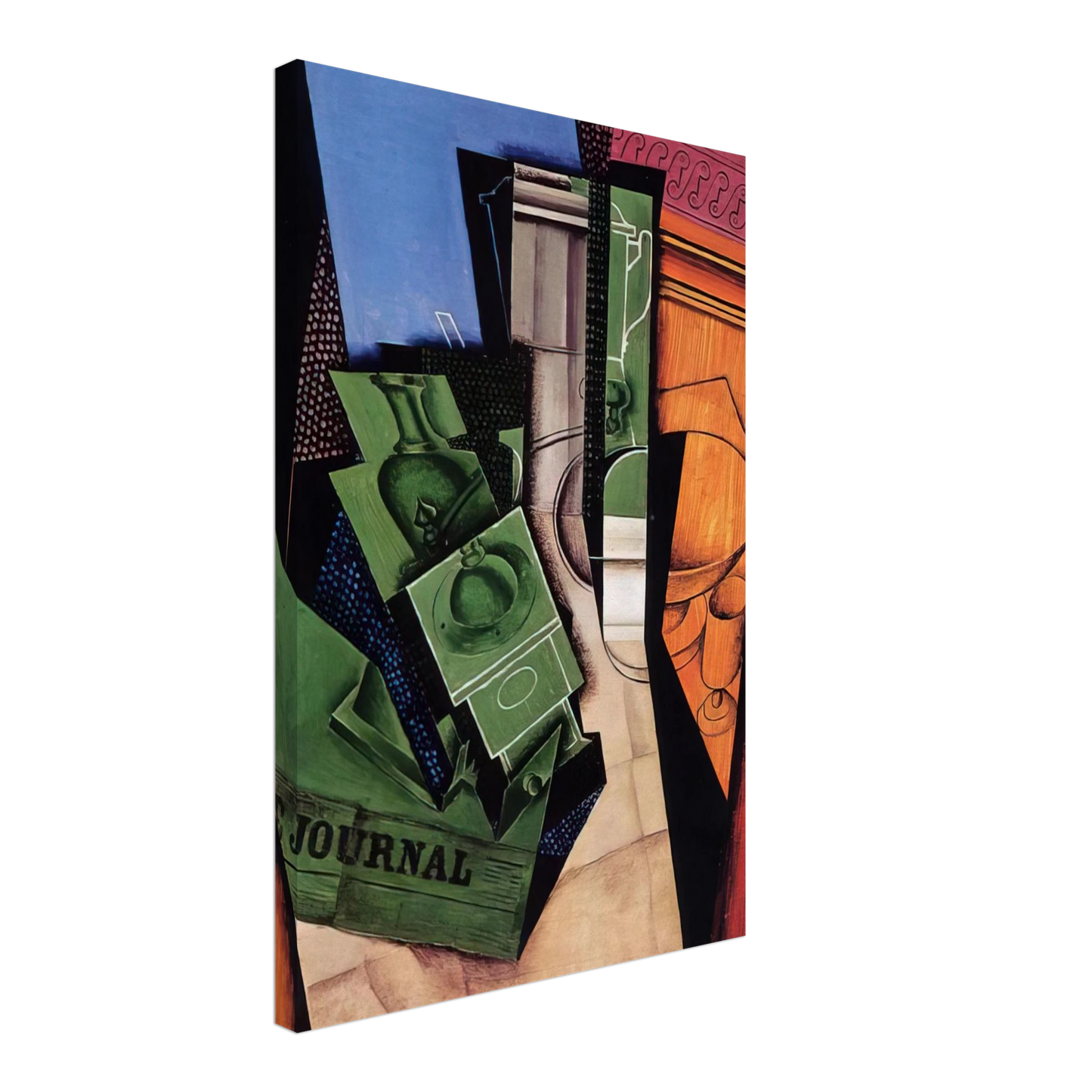 Juan Gris - BREAKFAST 1915 Canvas - 40x60 cm / 16x24 inches-canvas