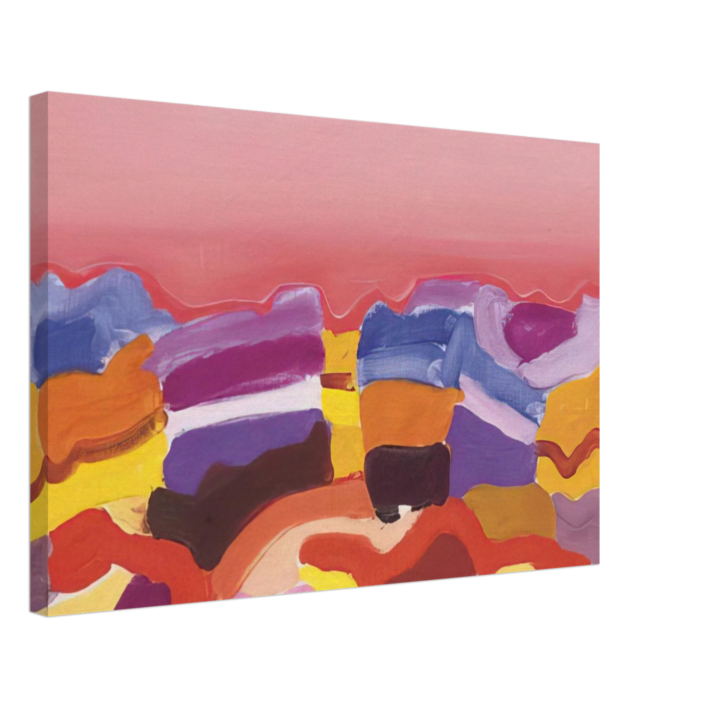 Charles Lapicque - Desert - 1962 Canvas - 40x60 cm / 16x24 inches-canvas