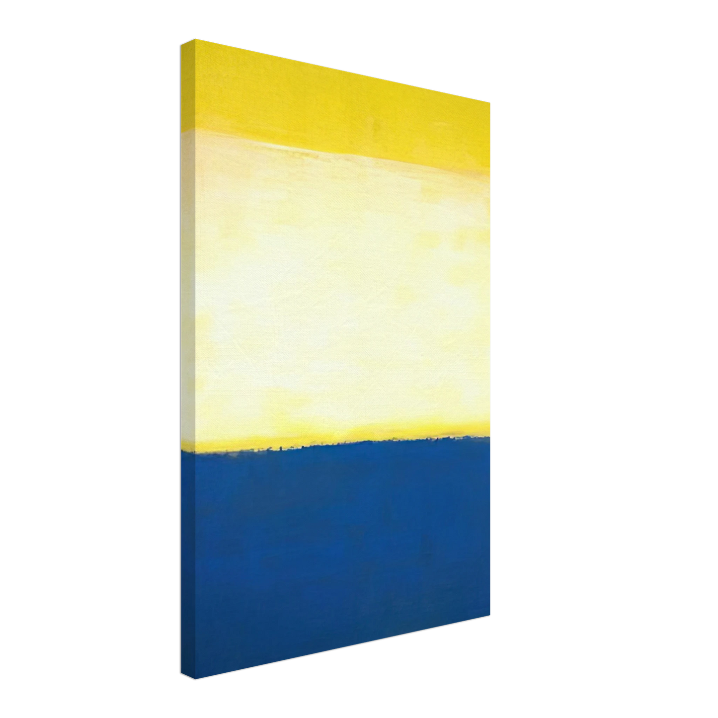 Mark Rothko - No. 6 Yellow, White, Blue Over Yellow on Gray - 1954 Canvas - 40x60 cm / 16x24 inches-canvas