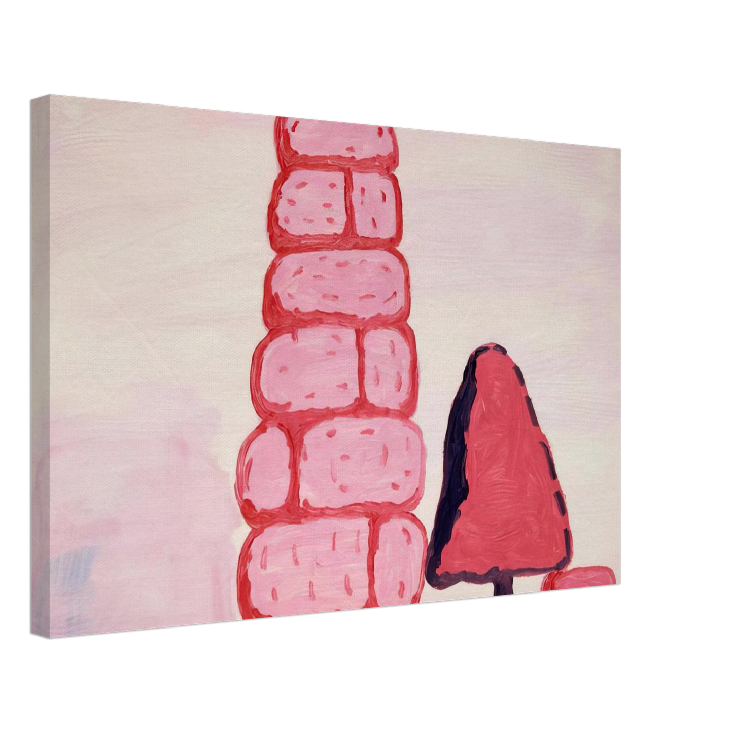 Philip Guston - UNTITLED WALL Canvas - 40x60 cm / 16x24 inches-canvas