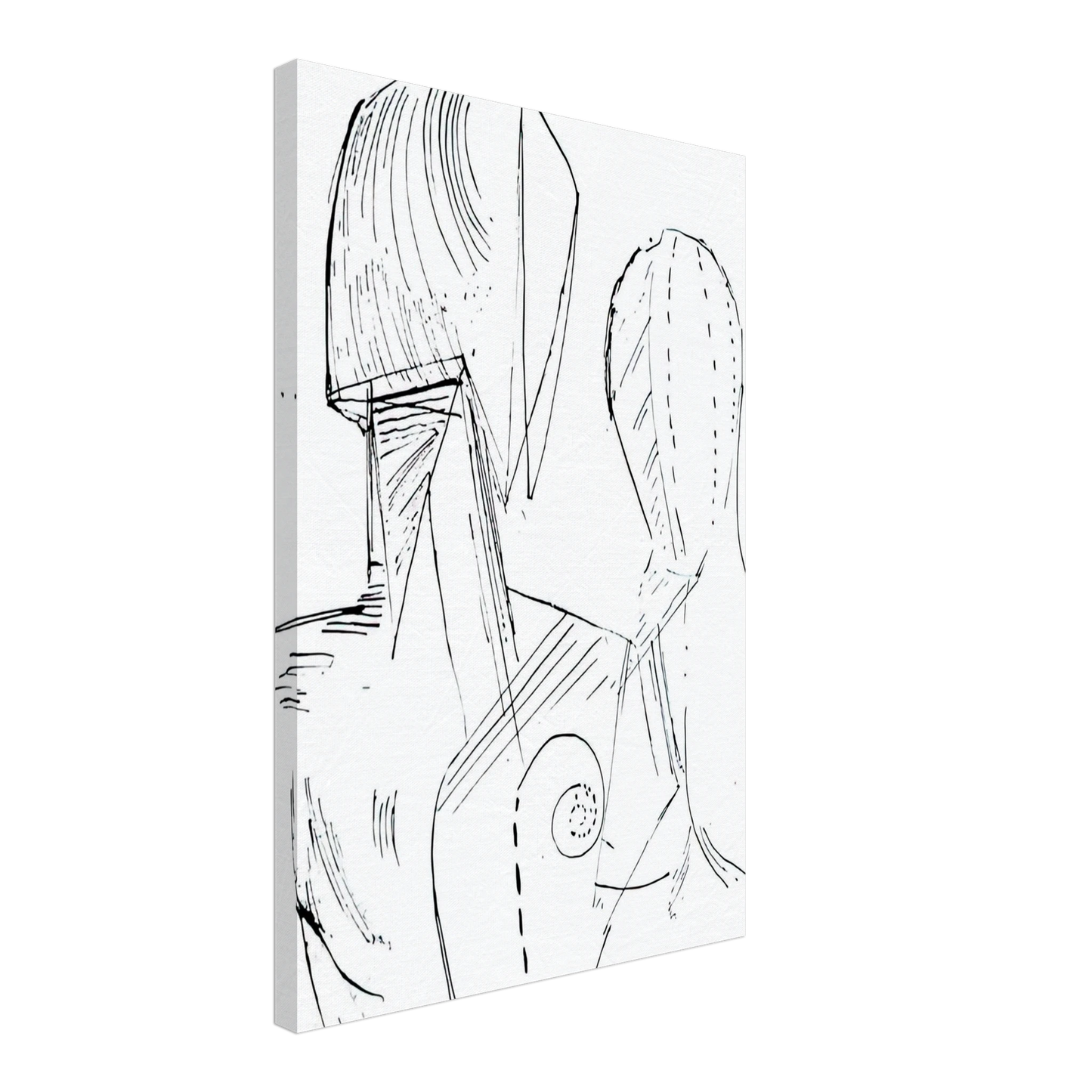 Giorgio de Chirico - TWO MANNEQUINS Canvas - 70x100 cm / 28x40 inches-canvas