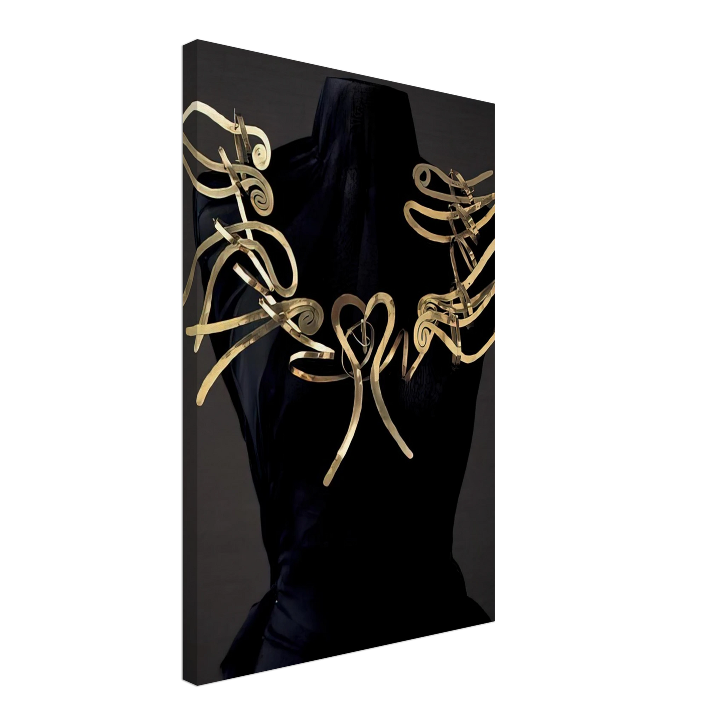 Alexander Calder - HARPS AND HEART 1937 Canvas - 40x60 cm / 16x24 inches-canvas