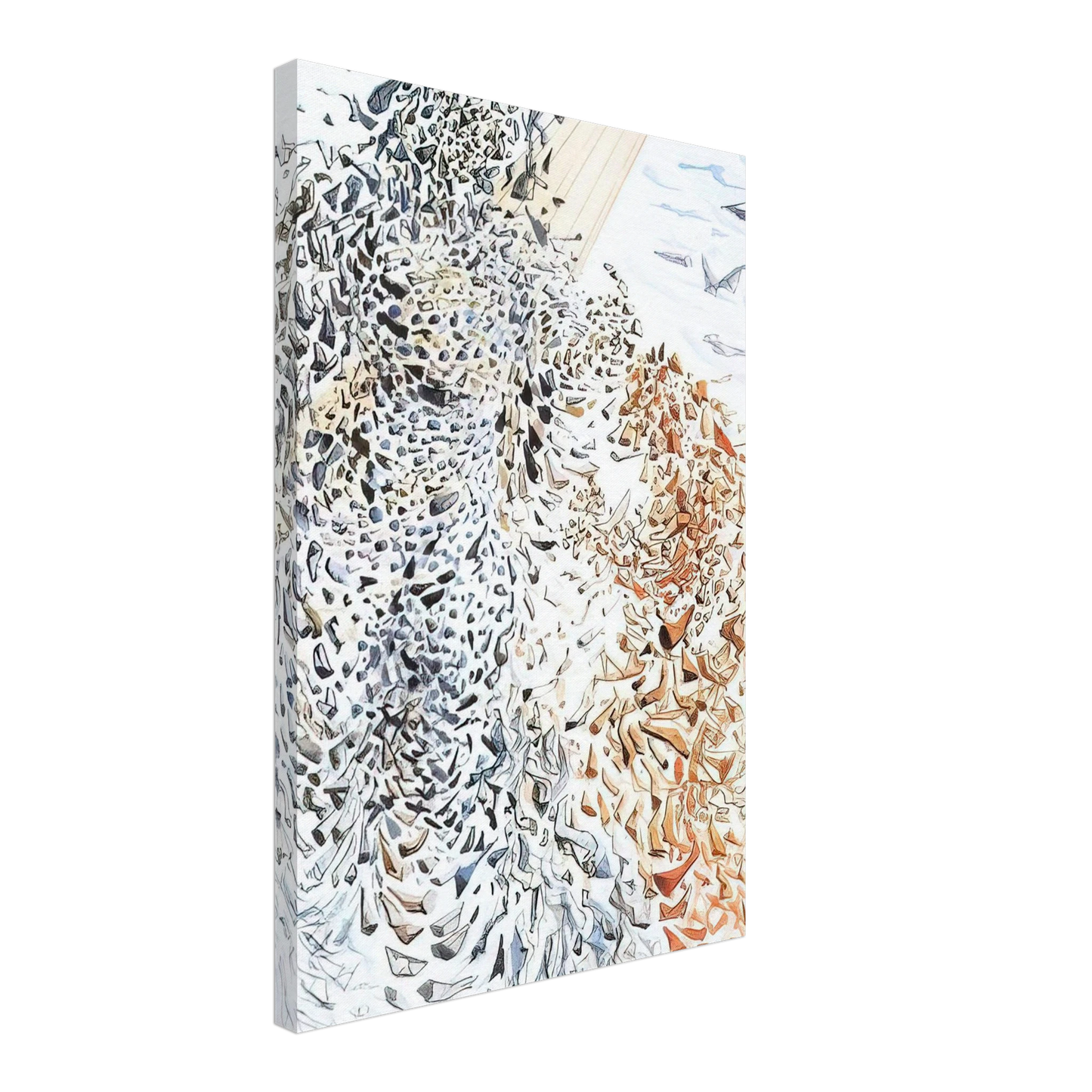 Salvador Dali - OPPOSITION Canvas - 70x100 cm / 28x40 inches-canvas