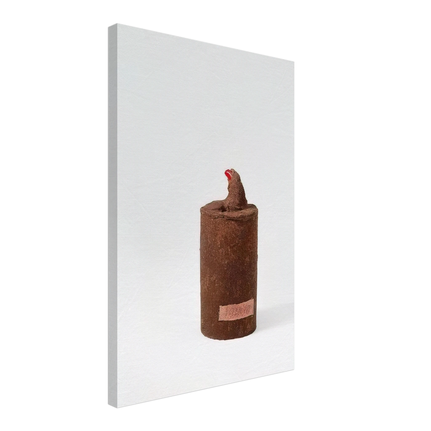 Dieter Roth - Tall Garden Gnome - 1969 Canvas - 70x100 cm / 28x40 inches-canvas