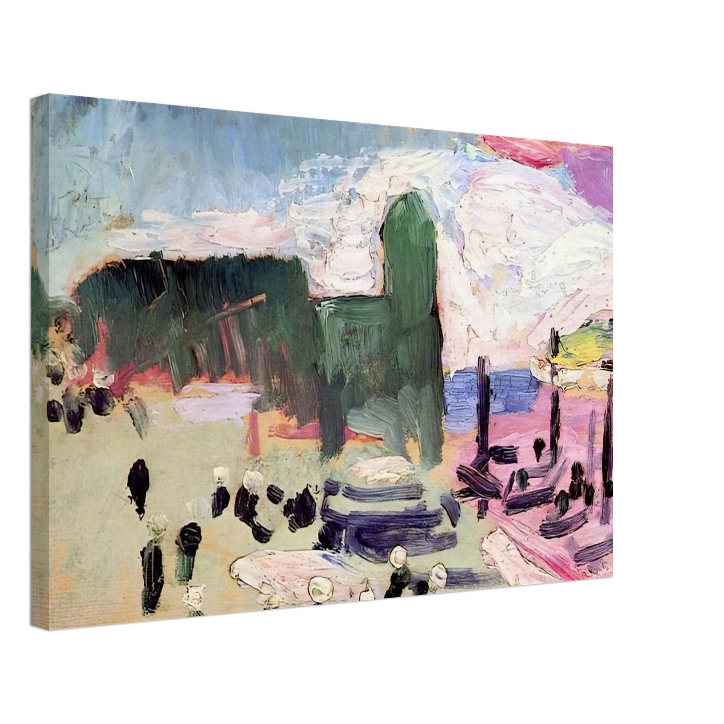 Henri Matisse - COLLIOURE 1905 Canvas - 40x60 cm / 16x24 inches-canvas