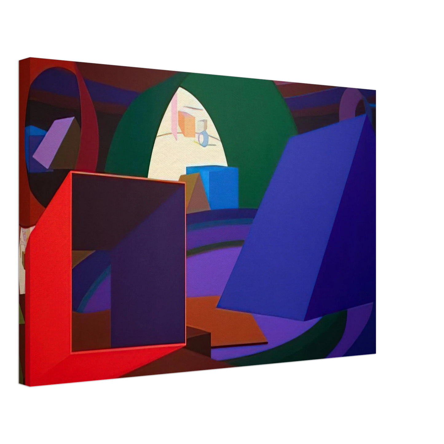 Al Held - Orion II Canvas - 70x100 cm / 28x40 inches-canvas