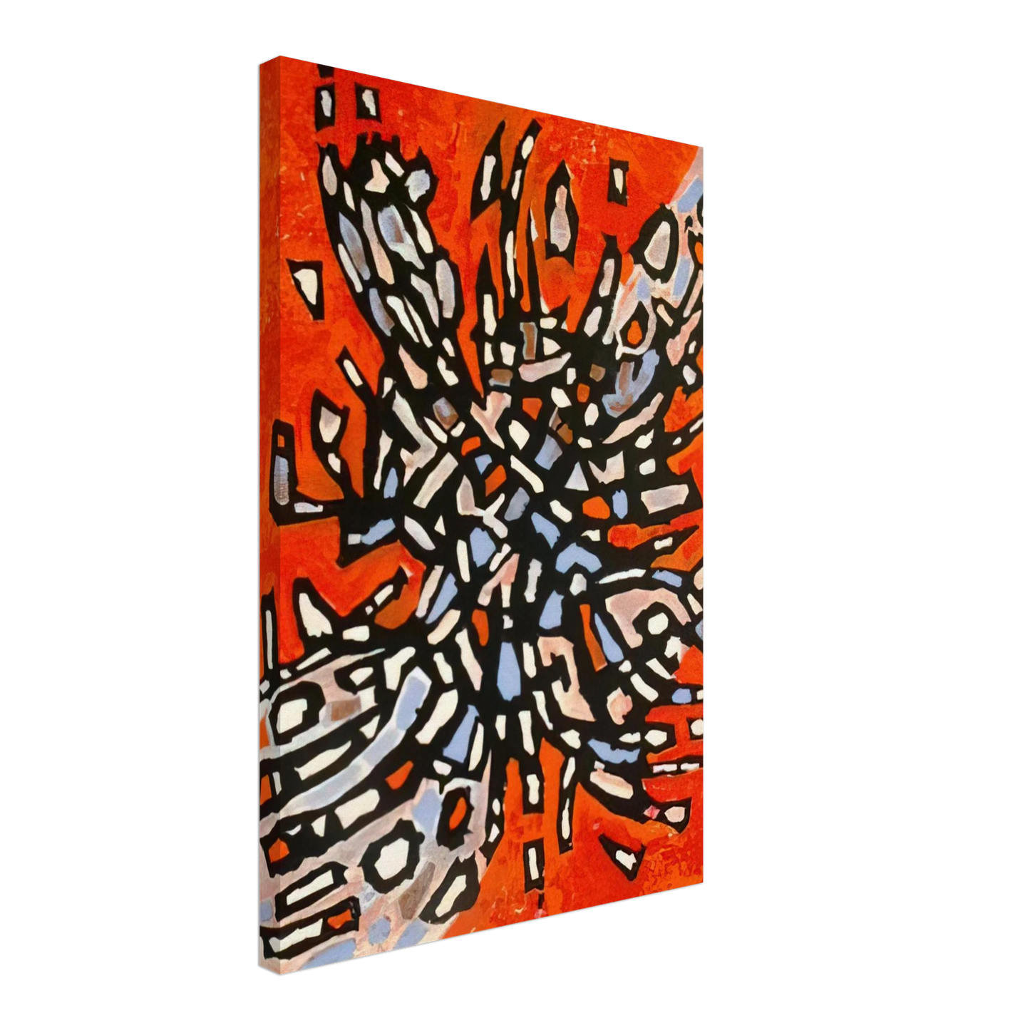 Alfred Manessier - Plate from Les Cantiques Spirituels - 1958 Canvas - 40x60 cm / 16x24 inches-canvas